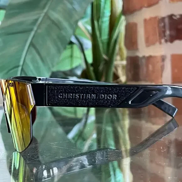 DIOR Diorxtrem M2U Semi-Rimless Injection Plastic Shield Sunglasses - Picture 4 of 7